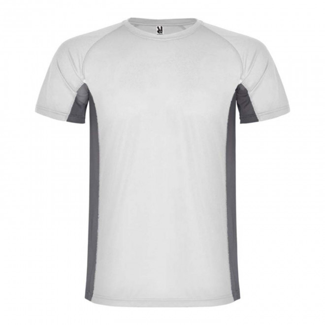 RAPIDE 4J - TEE-SHIRT DE SPORT PERSONNALISE 'SHANGHAI' - blanc/gris
