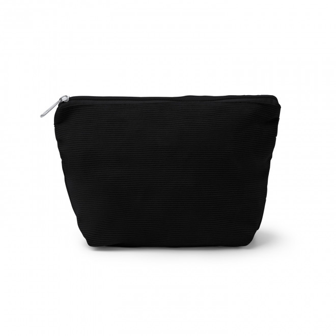 TROUSSE DE TOILETTE PERSONNALISABLE VELOURS 'BUDINSKY' - noir