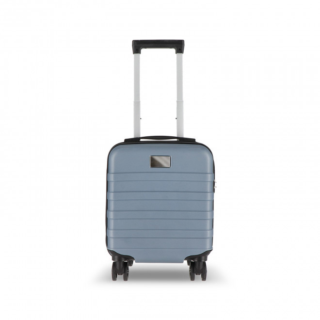 VALISE TROLLEY CABINE PERSONNALISEE 'ZOLAX 14 POUCES' - gris