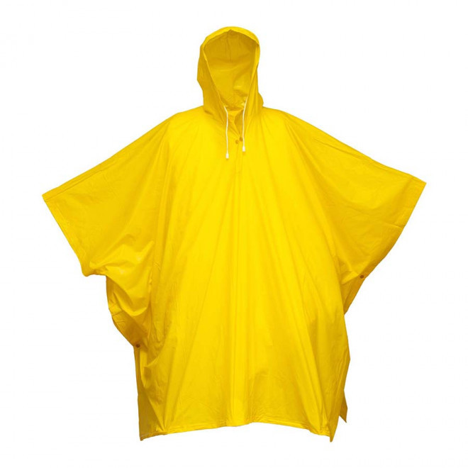 PONCHO IMPERMEABLE PERSONNALISABLE 'BERGO' - jaune
