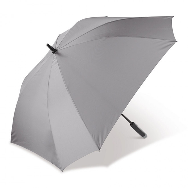 PARAPLUIE AUTOMATIQUE CARRE PERSONNALISABLE 'RAINO' - gris