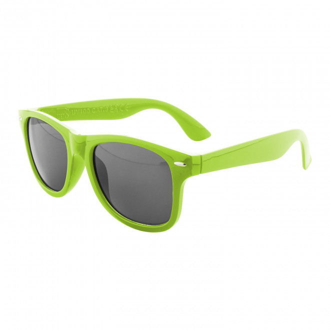LUNETTES DE SOLEIL PERSONNALISABLE 'SUNNYRAY' - vert fluo