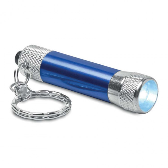 PORTE-CLES LAMPE PERSONNALISABLE 'VISTA ONE' - bleu