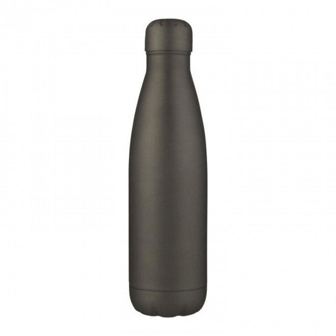 BOUTEILLE PERSONNALISÉE ISOTHERME 500ML 'COVER'  - argent mat