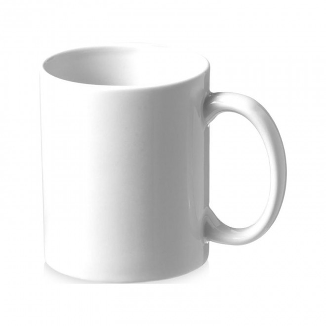 RAPIDE 4J - MUG EN CÉRAMIQUE PERSONNALISÉ 330ML 'BART' - blanc