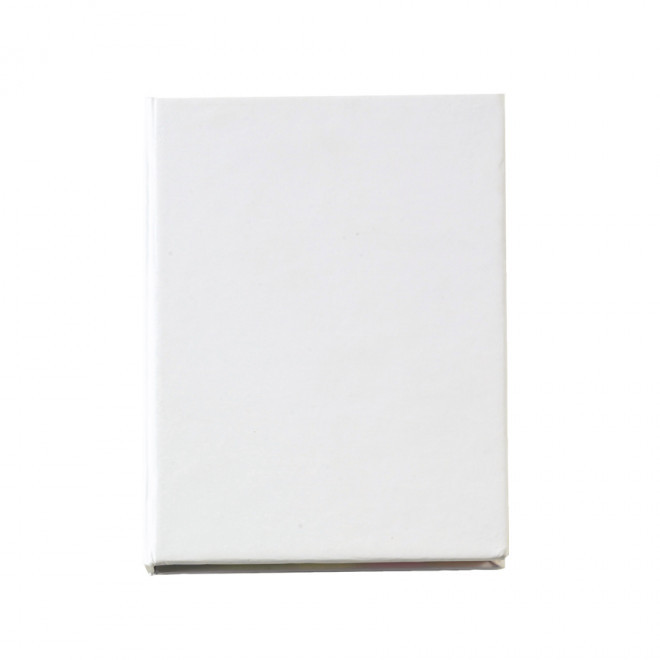 MINI BLOC DE MÉMOS ET MARQUE-PAGES PUBLICITAIRE 'VISIONMAX' - blanc