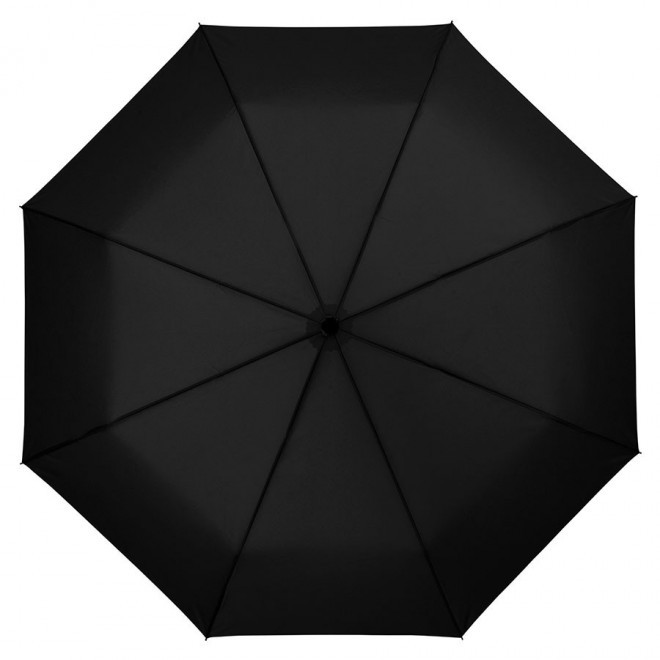 PARAPLUIE PLIABLE PUBLICITAIRE 'WESTPORT' - EXPEDITION RAPIDE 4 JOURS - noir