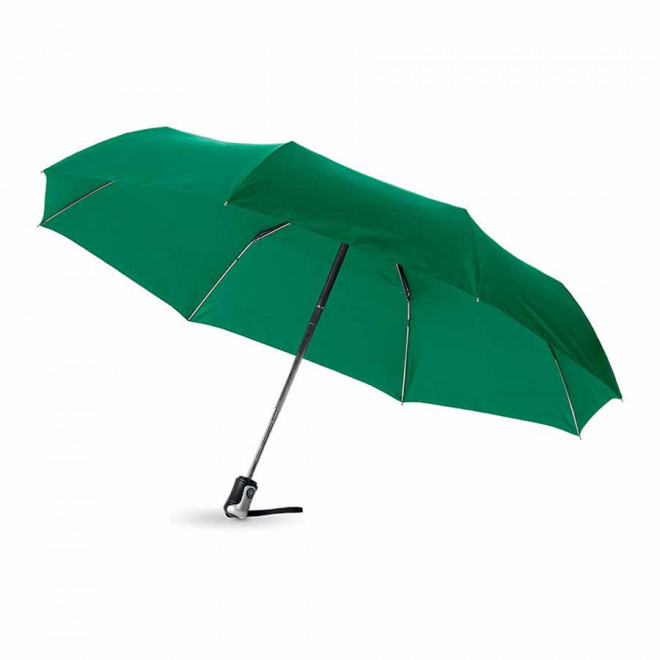 PARAPLUIE PERSONNALISÉ PLIABLE AUTO 'BALMORE' - EXPÉDITION RAPIDE 4 JOURS - vert