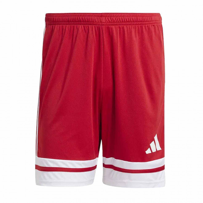 SHORT DE SPORT ADIDAS PERSONNALISABLE 'SQUADRA 25' - rouge/blanc