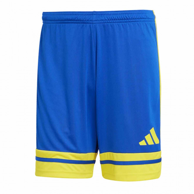 SHORT DE SPORT ADIDAS PERSONNALISABLE 'SQUADRA 25' - bleu royal/jaune