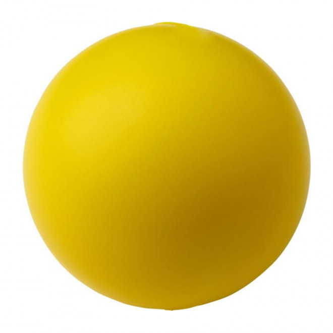 RAPIDE 4J - BALLE ANTI-STRESS PERSONNALISABLE 'ZENA' - jaune