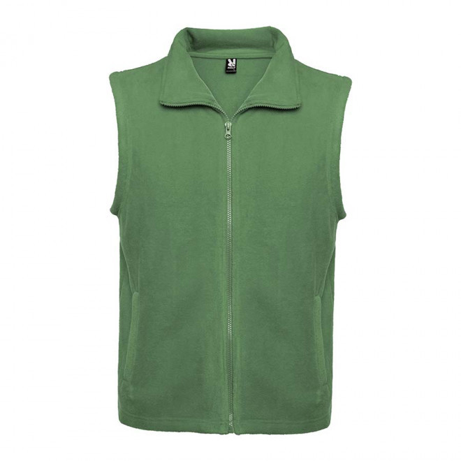 BODYWARMER PUBLICITAIRE POLAIRE MIXTE 'BELLAGIO' - vert chemin