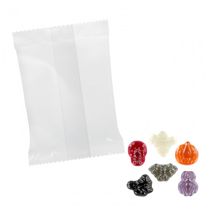 BONBONS GOMME DE FRUITS PERSONNALISABLE 'PIMPY' - halloween
