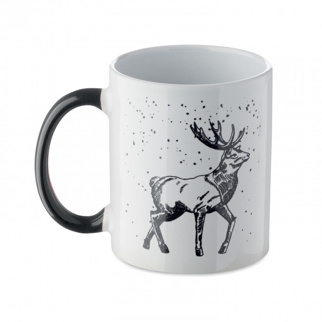 MUG NOEL EN CERAMIQUE PERSONNALISABLE 'ATERA' - cerf