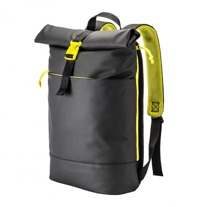 SAC A DOS PUBLICITAIRE WATER RESISTANT 'ATHENOS' - jaune