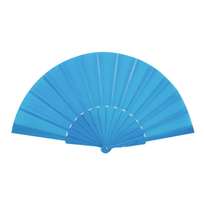 EVENTAIL PUBLICITAIRE PLIABLE 'FANNY' - bleu