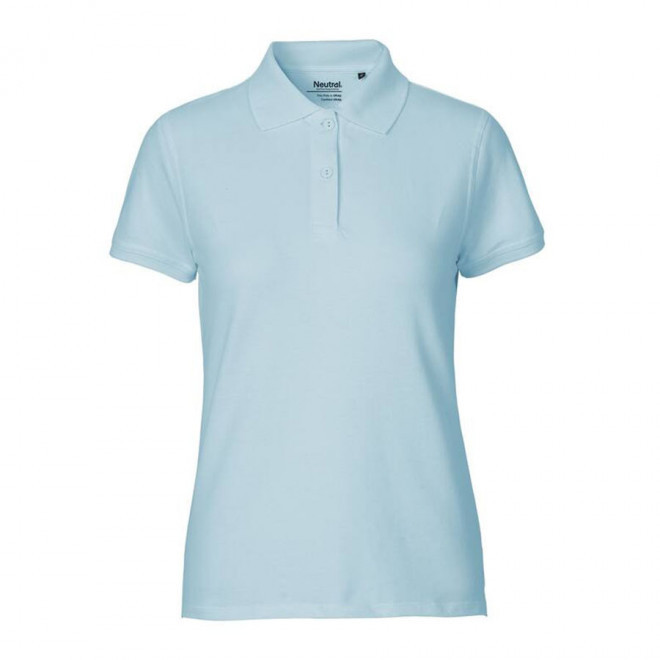 POLO PERSONNALISABLE FEMME NEUTRAL® 'PHILIPPA' - light blue