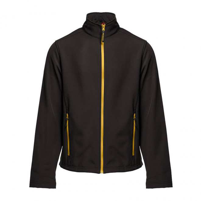 VESTE SOFTSHELL PERSONNALISEE HOMME PEN DUICK® 'MAGELLAN' - black/gold
