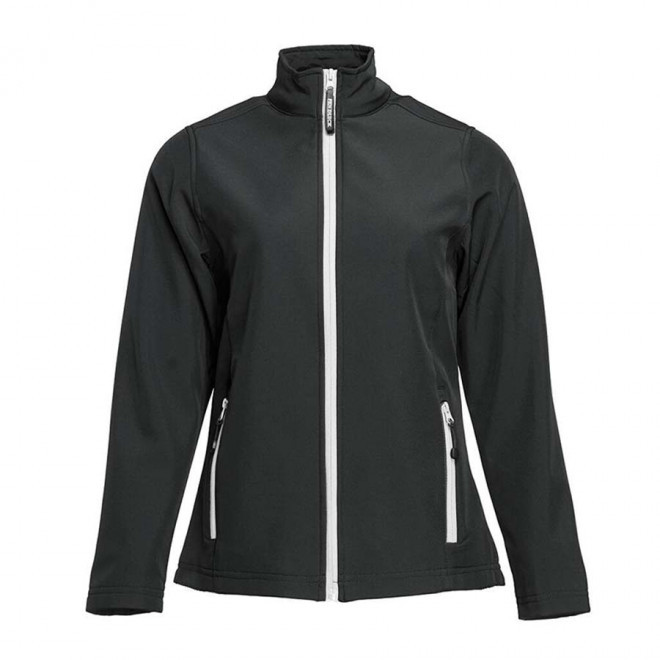 VESTE SOFTSHELL PERSONNALISEE FEMME PEN DUICK® 'MAGELLAN' - black/white