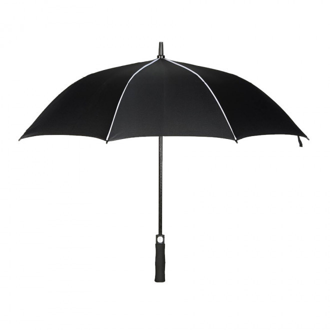 PARAPLUIE DE GOLF  PERSONNALISABLE 'BURFORD'  - black/white