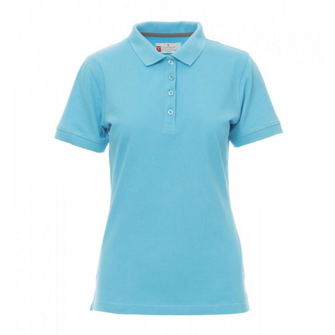 POLO PERSONNALISABLE FEMME PAYPER® 'VENICE' - bleu atoll