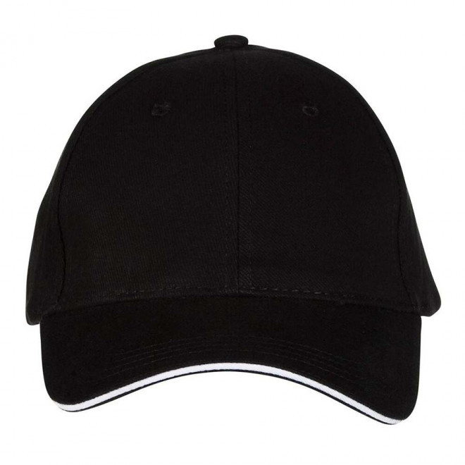CASQUETTE PERSONNALISÉE 'BURT' - black/white