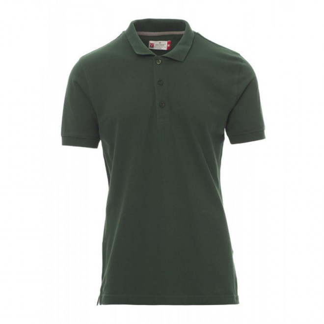 POLO PERSONNALISABLE HOMME PAYPER® 'VENICE' - vert foncé
