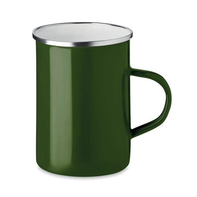 MUG PERSONNALISABLE EN MÉTAL 'RANIO' - vert