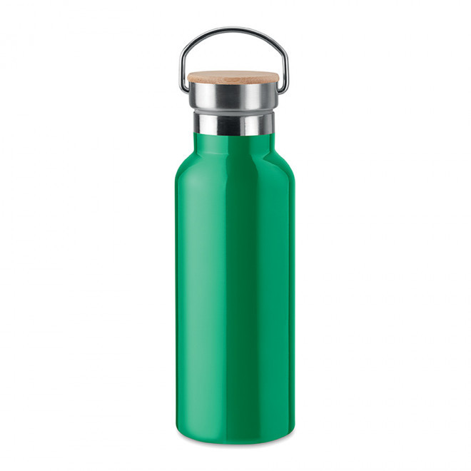 RAPIDE 4J - BOUTEILLE ISOTHERME PERSONNALISABLE 500ML 'HOLLY' - vert