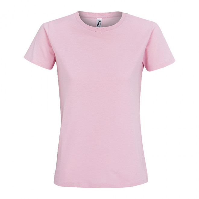 TEE-SHIRT COULEUR FEMME 'IMPERIAL' 190 GR/M² - rose bonbon