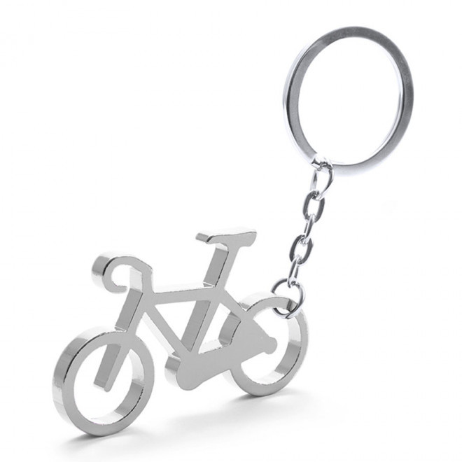 PORTE-CLES PUBLICITAIRE 'REVOLUTIO' - argenté