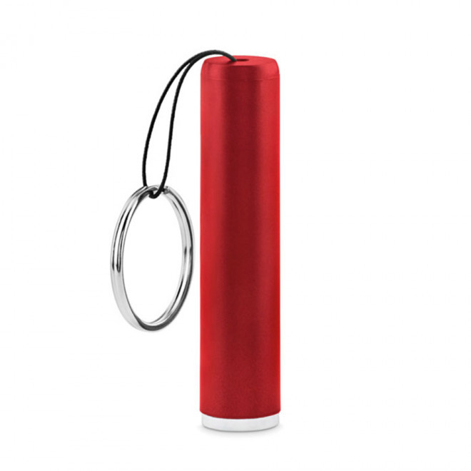 PORTE-CLES LAMPE PERSONNALISABLE 'LUM' - rouge