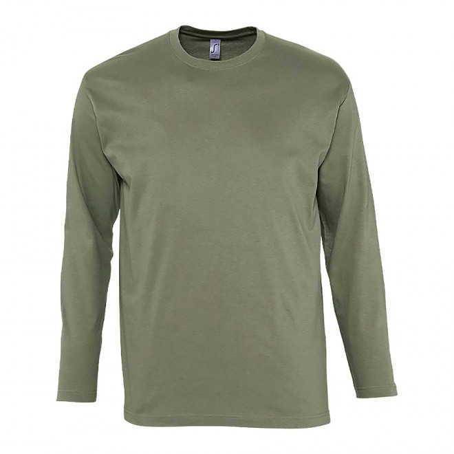 TEE-SHIRT HOMME MANCHES LONGUES 'MONARCH' 150 GR/M² - kaki