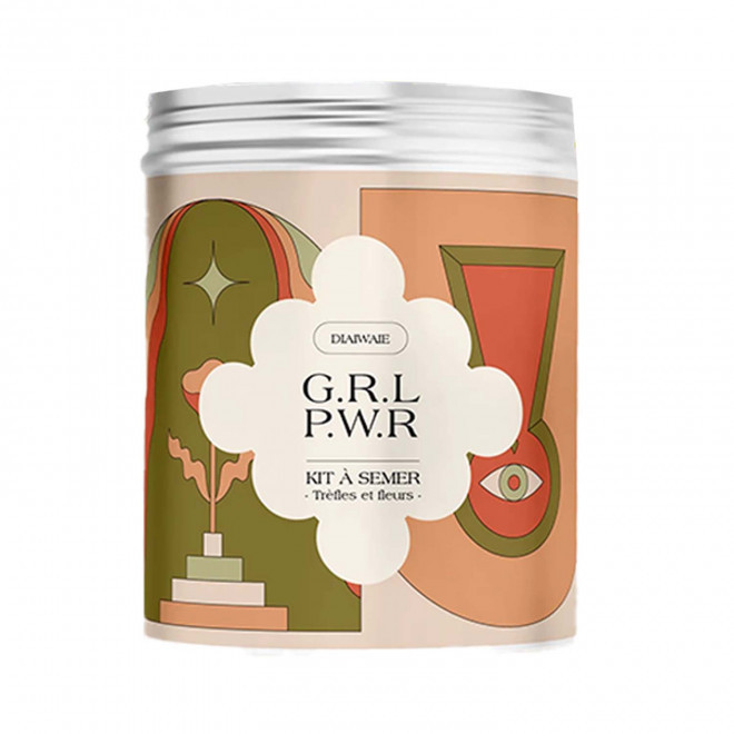 KIT DE GRAINES PERSONNALISABLE 'SERENITE' - GRL PWR