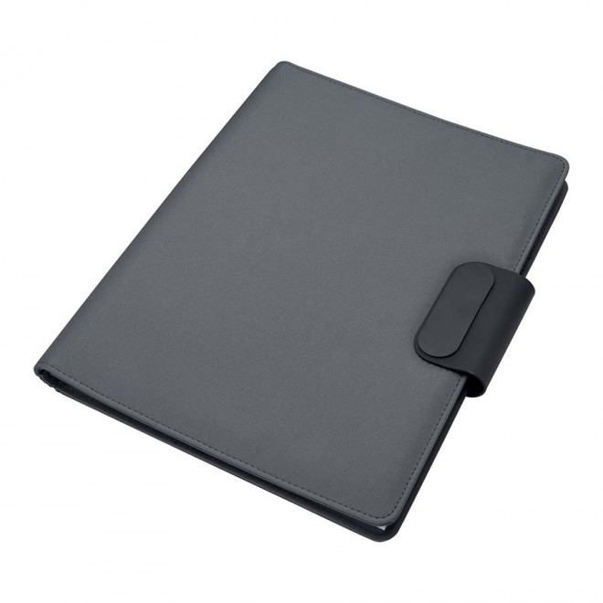 CONFERENCIER PERSONNALISÉ EN RPET A4 'MONALEEN' - gris