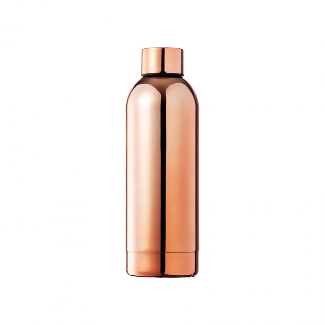 BOUTEILLE PERSONNALISABLE ACIER CUIVRE 800 ML 'KOBERRA' - rose gold