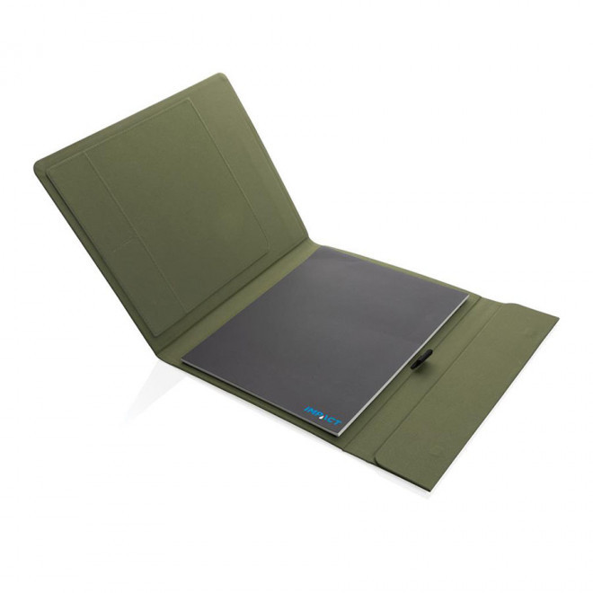 CONFÉRENCIER PUBLICITAIRE MAGNÉTIQUE RPET IMPACT® 'ZELL' - vert