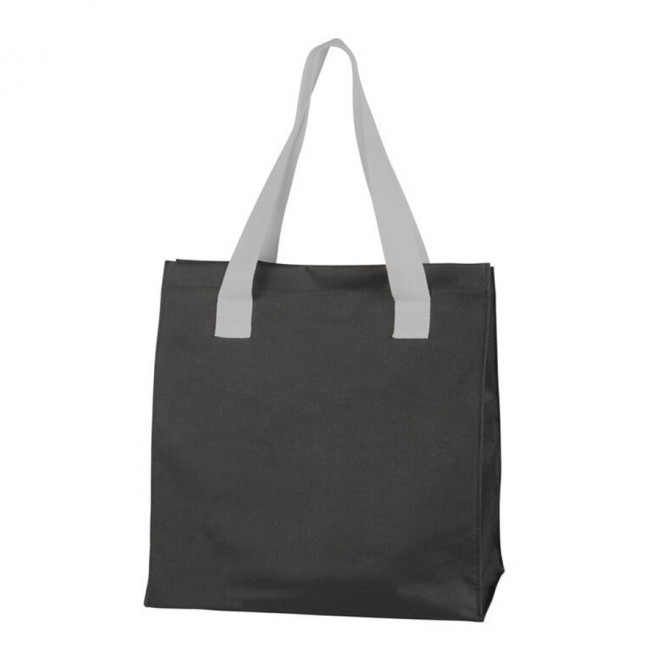 SAC SHOPPING PUBLICITAIRE 'UBLEY' - black/silver