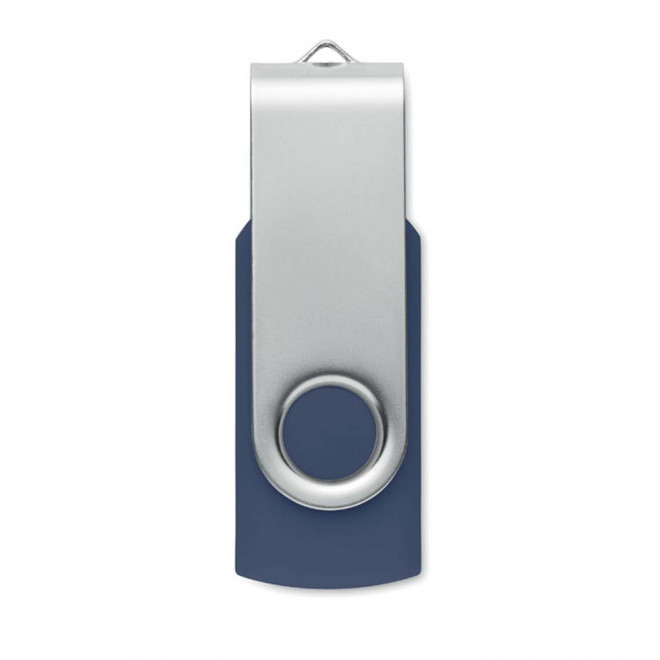 CLE USB-C 16GO PERSONNALISABLE 'TWISTER C' - bleu