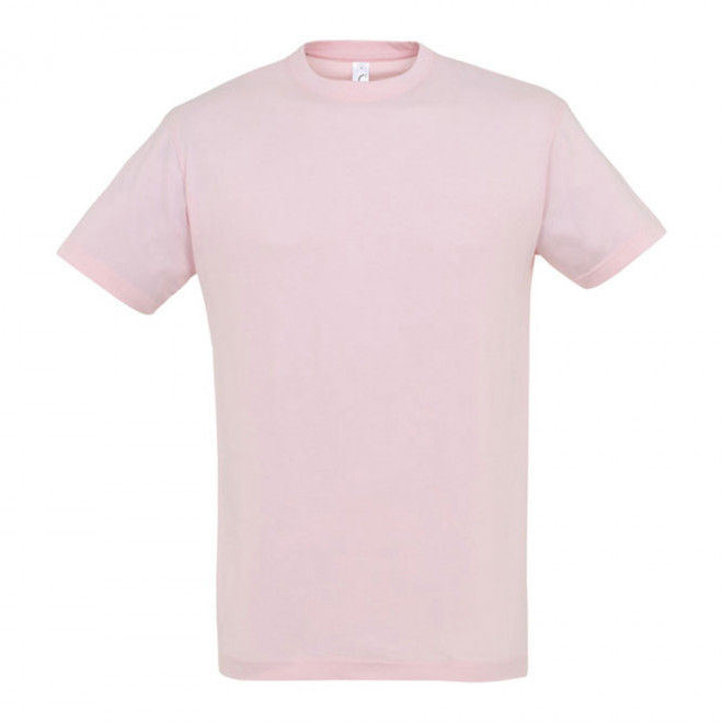 TEE-SHIRT PUBLICITAIRE HOMME 'REGENT' - EXPÉDITION EXPRESS 4 JOURS - rose moyen