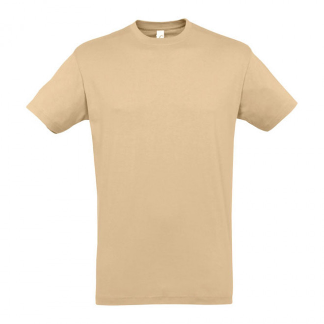 TEE-SHIRT PUBLICITAIRE HOMME 'REGENT' - EXPÉDITION EXPRESS 4 JOURS - sand