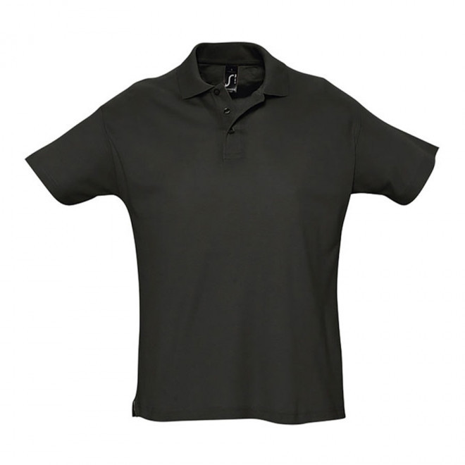 POLO HOMME PUBLICITAIRE 'SUMMER' RAPIDE 4J - noir