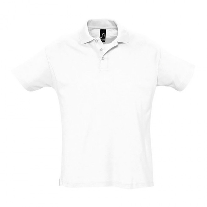 POLO HOMME PUBLICITAIRE 'SUMMER' RAPIDE 4J - blanc