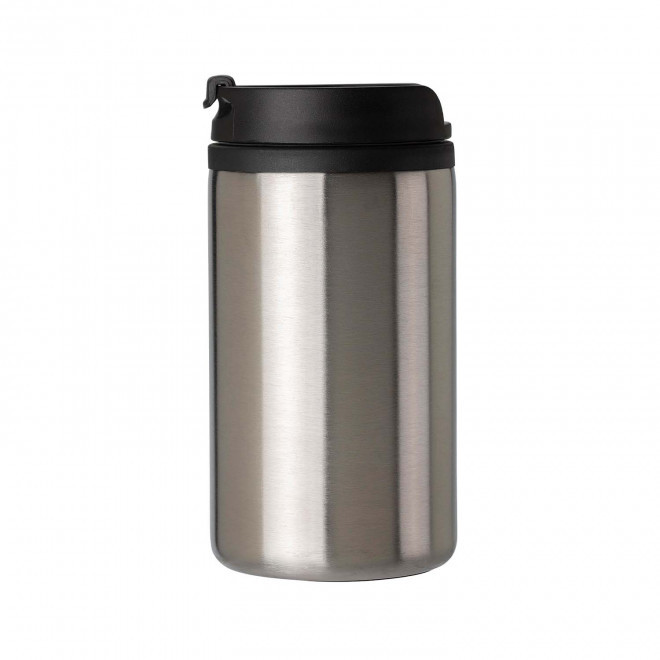 MUG ISOTHERME PERSONNALISABLE 'GISELA' - argenté