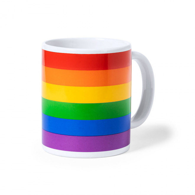 MUG PERSONNALISABLE ARC-EN-CIEL 'BOLLENE' - arc-en-ciel