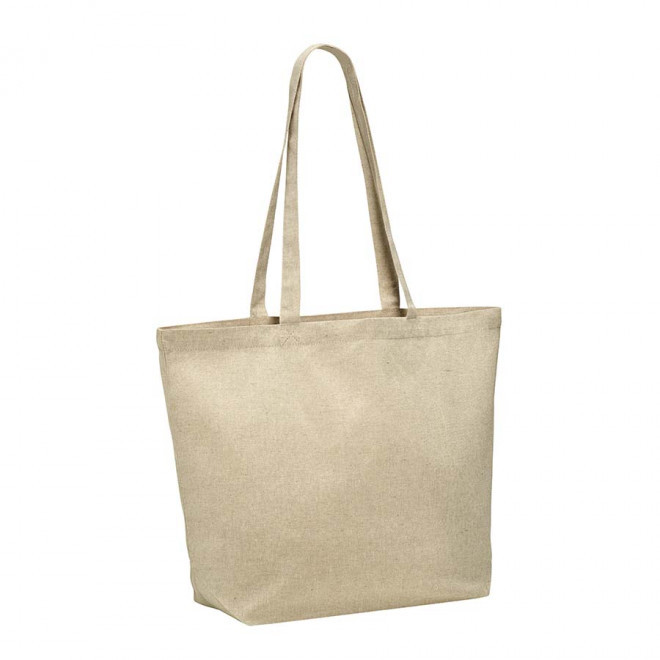 SAC CABAS PERSONNALISE  'LOROTI' - beige chiné