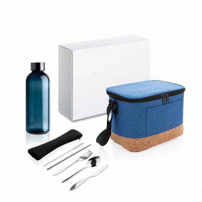 BOX PERSONNALISABLE 'PAUSE DEJ' - bleu