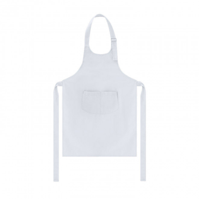 TABLIER ENFANT PERSONNALISABLE 'KIDI CHEF' - blanc