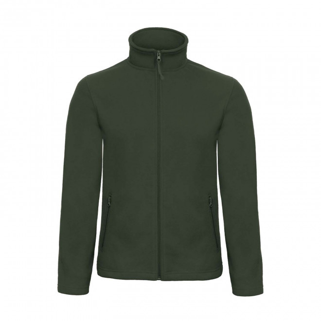 VESTE POLAIRE HOMME PERSONNALISABLE 'FLORI' - vert forêt