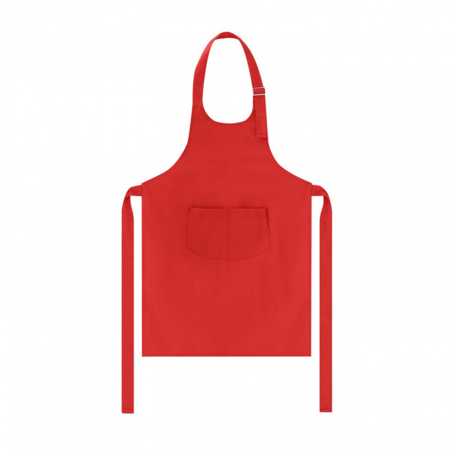 TABLIER ENFANT PERSONNALISABLE 'KIDI CHEF' - rouge